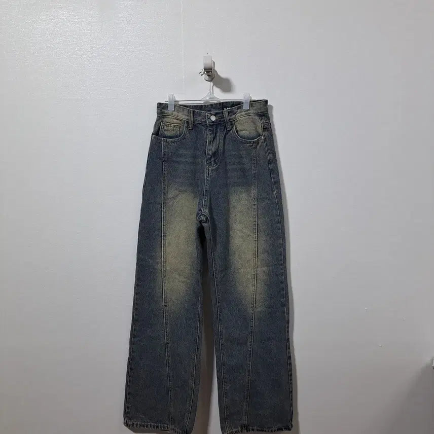 [BUNJANG] S-Bin Women's Wide Fit Jeans M / s-bin 에스빈 여성 와이드핏 청바지 M (c차97)