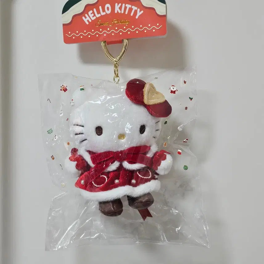 [BUNJANG] Seongsu Holiday Pop-up Kitty Mascot Keyring / 성수 홀리데이 팝업 키티 마스코트 키링