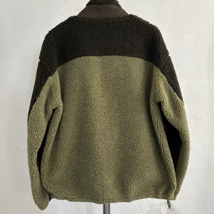 [BUNJANG] AMBUSH Two-Tone Fleece Full-Zip Jacket / AMBUSH 앰부쉬 투톤 플리스 풀집 자켓