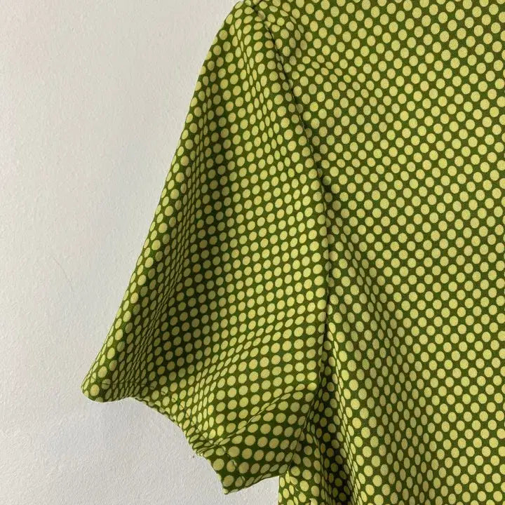 [BUNJANG] ESTASIA Dot Pattern Shirt / 빈티지 ESTASIA 도트 패턴 셔츠