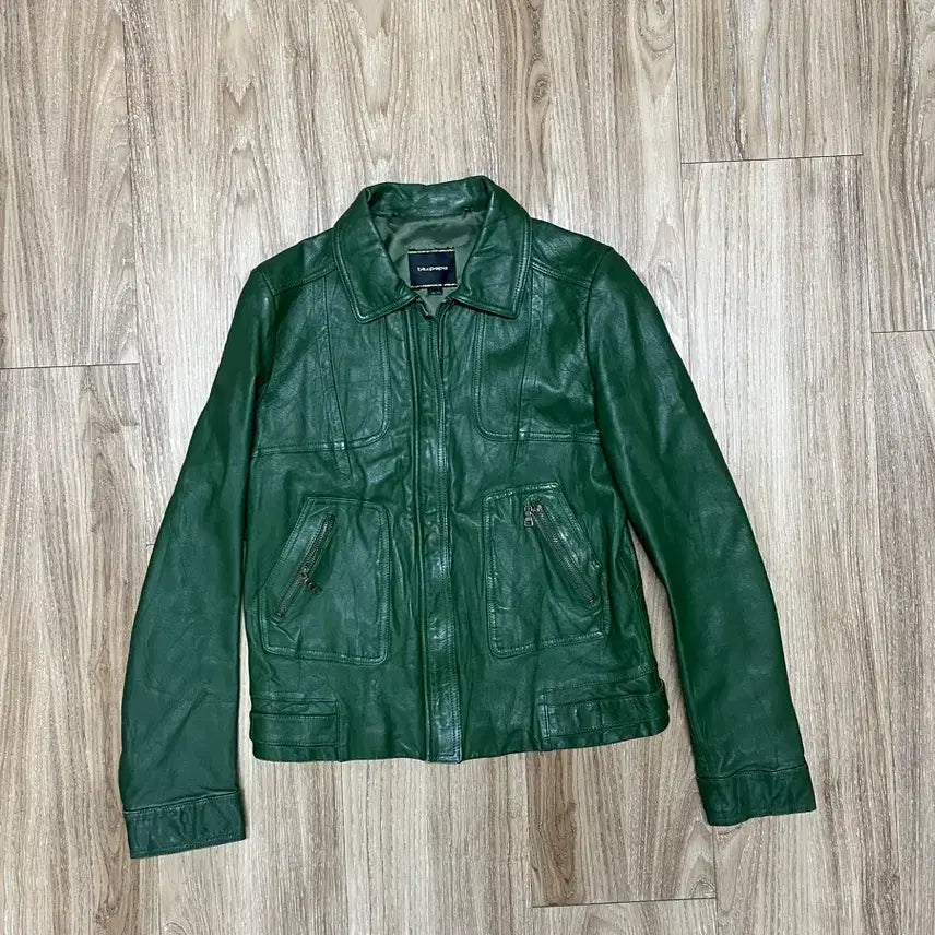 [BUNJANG] Blue Pepe Lambskin Jacket / 블루페페 양가죽 자켓 44