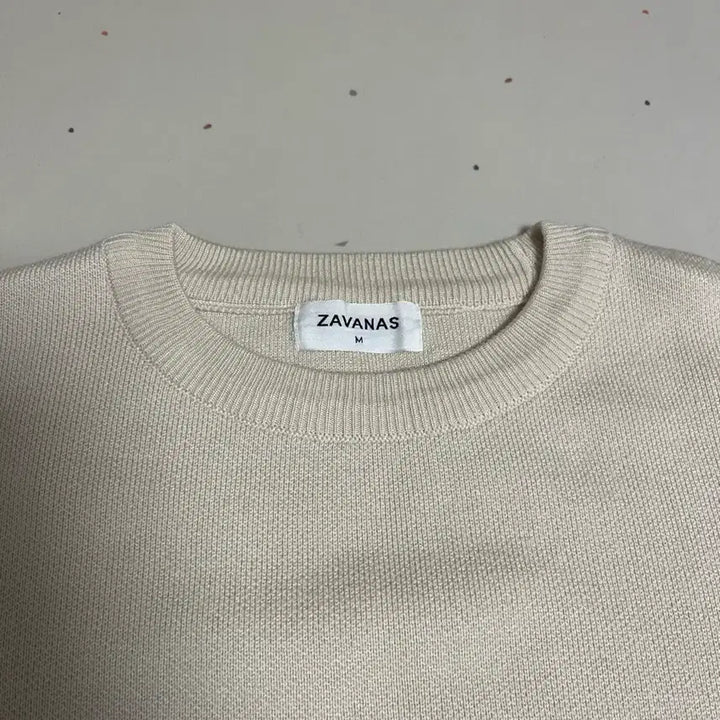 [BUNJANG] ZAVANAS Minimal Wool Knit Sweater / ZAVANAS 자바나스 미니멀 울 니트 m사이즈