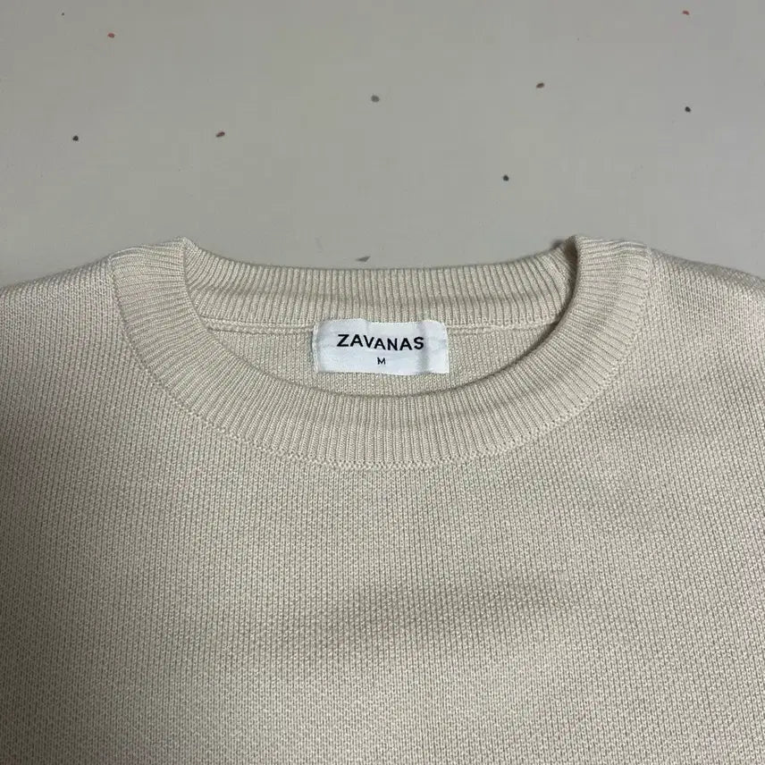 [BUNJANG] ZAVANAS Minimal Wool Knit M Size / ZAVANAS 자바나스 미니멀 울 니트 m사이즈