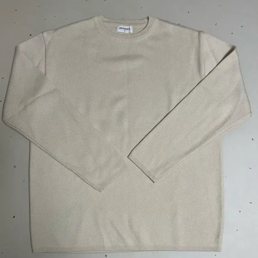 [BUNJANG] ZAVANAS Minimal Wool Knit Sweater / ZAVANAS 자바나스 미니멀 울 니트 m사이즈