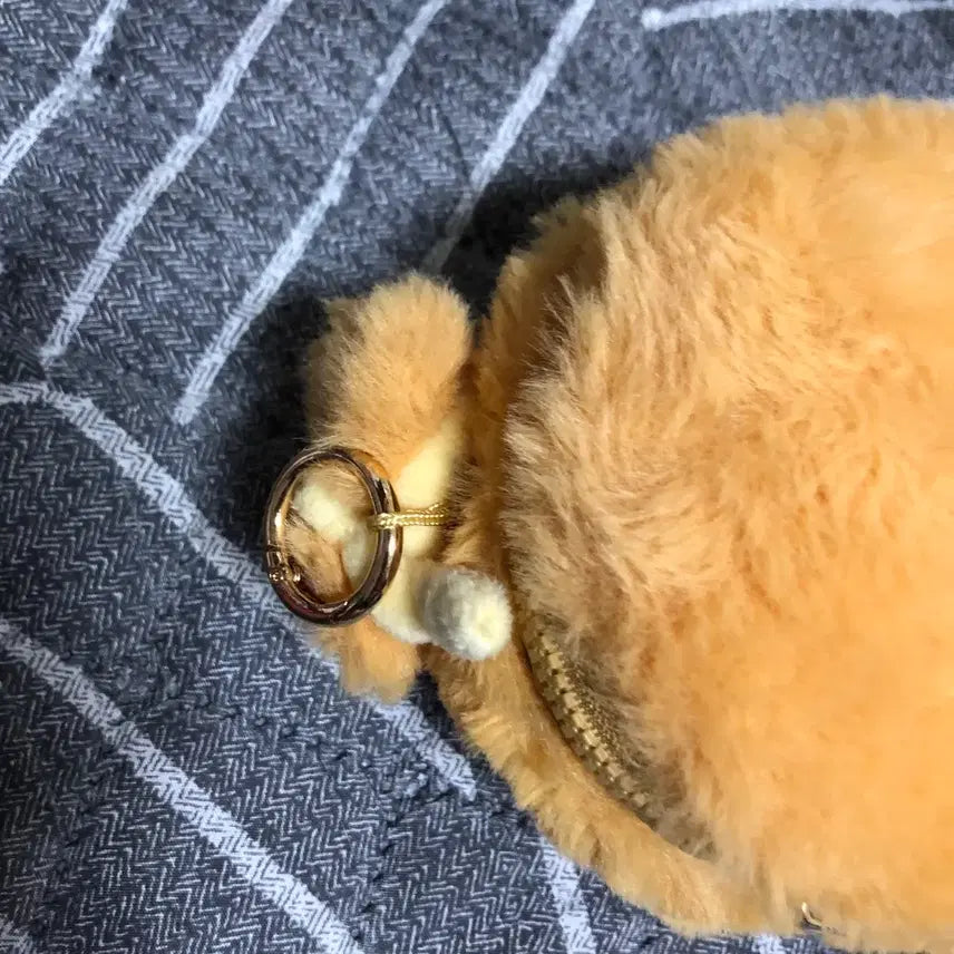 [BUNJANG] Ubu Jumoney Maenggu Pouch Keyring / 유부주머니맹구 파우치 키링