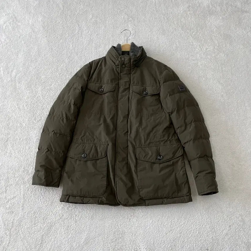 [BUNJANG] Henry Cotton Cruiser Down Padded Jacket (Khaki) / M 헨리코튼 크루저 다운 패딩자켓 95