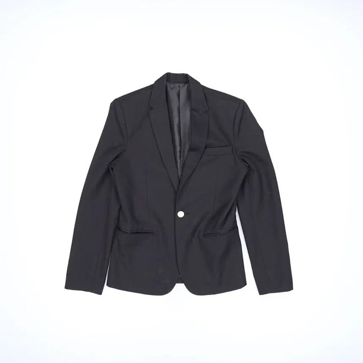 [BUNJANG] Black Blazer Jacket / [S] 고급 여성 블랙 블레이저 자켓 1229H1