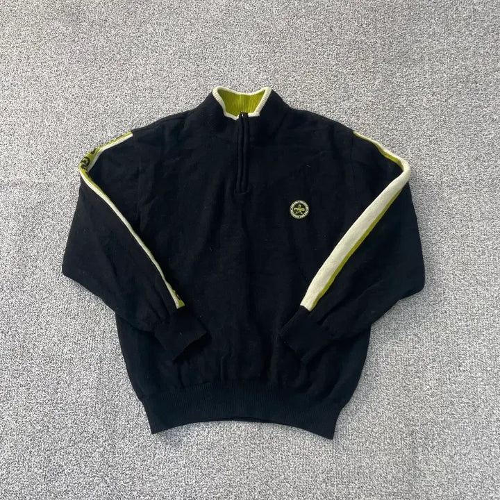 [BUNJANG] 100 Half-Zip Sweater Knit / 100 핑 반집업 스웨터 니트 0227S