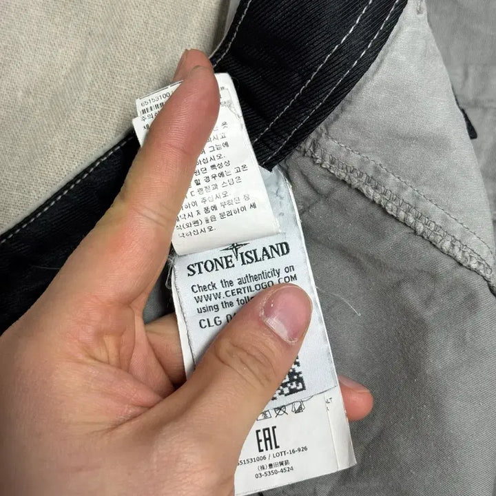 [BUNJANG] Stone Island Cargo Pants 34 / 스톤아일랜드 와펜 카고팬츠 34