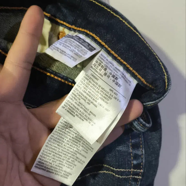 [BUNJANG] Levi's 511 Dark Wash Jeans / 30사이즈 리바이스 511 진청 청바지 데님