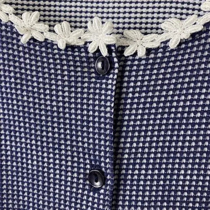 [BUNJANG] ON-THREE-B Crop Sleeve Cardigan / 빈티지 ON-THREE-B 크롭 슬리브 가디건