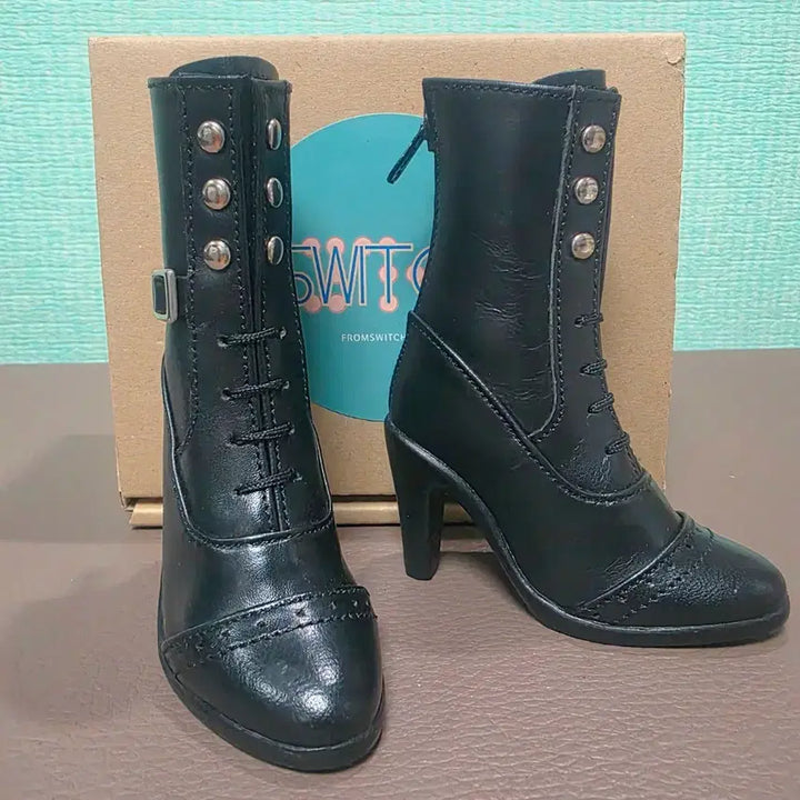 [BUNJANG] Switch Aries H Black Heels for SD Dolls / 스위치사 구관인형SD용 신발 ARIES H 블랙