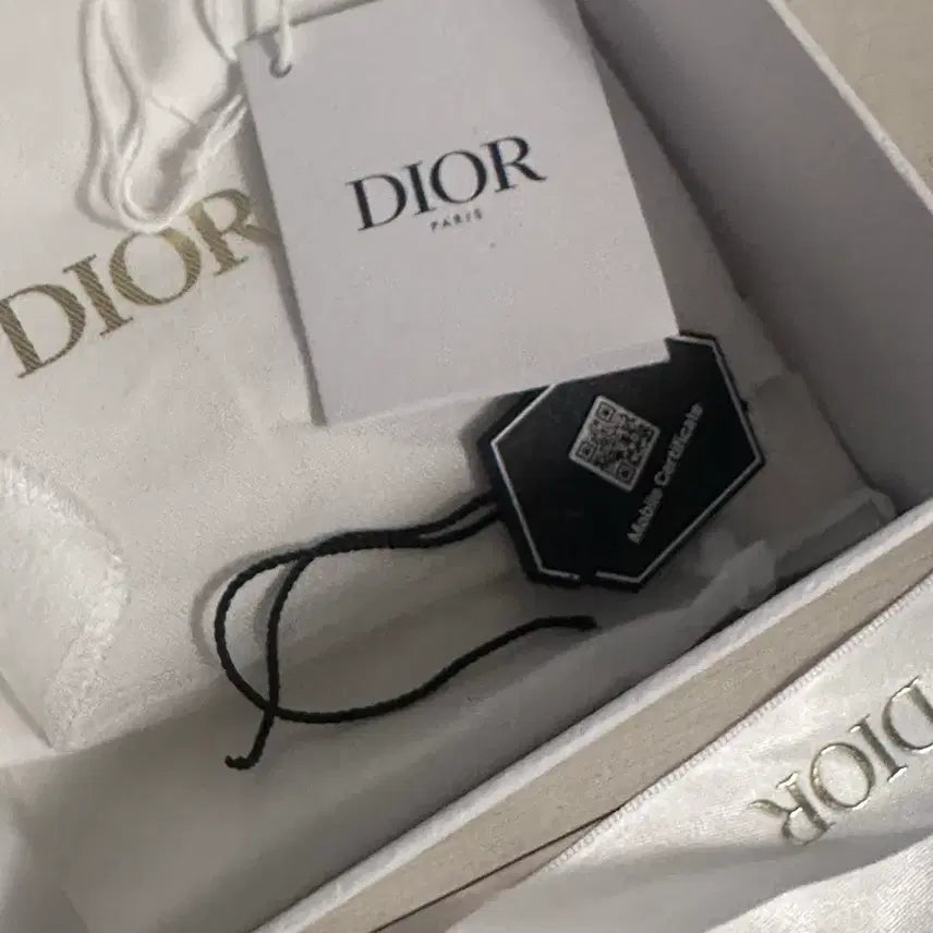 [BUNJANG] Dior Saddle Denim Oblique Jacquard Wallet / 디올 새들 데님 오블리크 자카드 지갑 풀구성