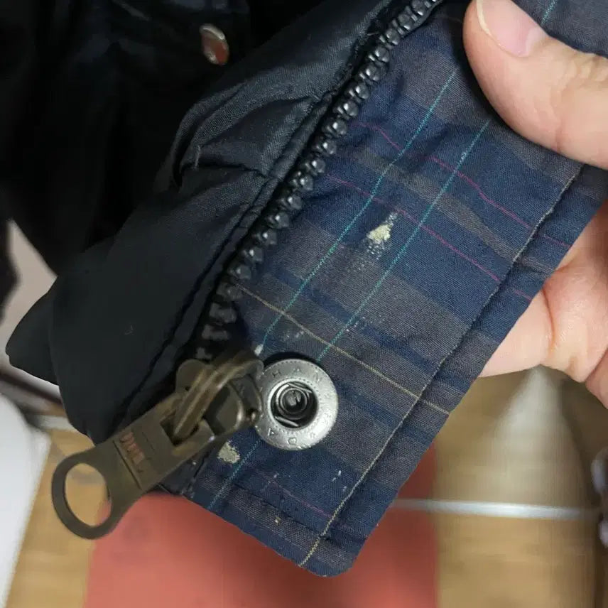 [BUNJANG] Yves Saint Laurent Reversible Feather Padded Jacket / 입생로랑 리버시블 패딩