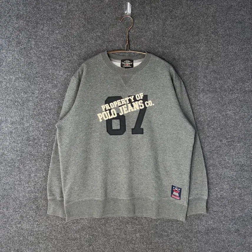 [BUNJANG] Polo Ralph Lauren Jeans Patch Sweatshirt / ( 남성 / M ) 폴로랄츠로렌 진스 패치 맨투맨