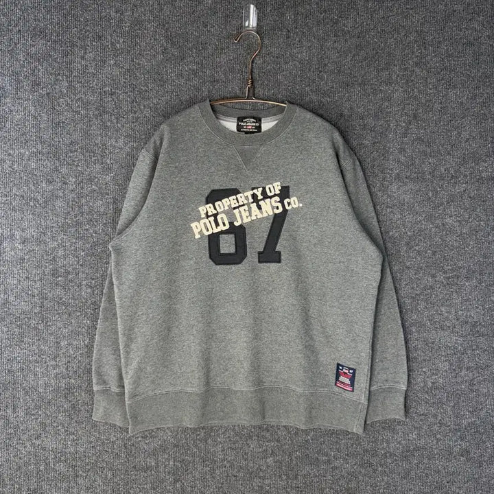 [BUNJANG] Polo Ralph Lauren Jeans Patch Sweatshirt / ( 남성 / M ) 폴로랄츠로렌 진스 패치 맨투맨