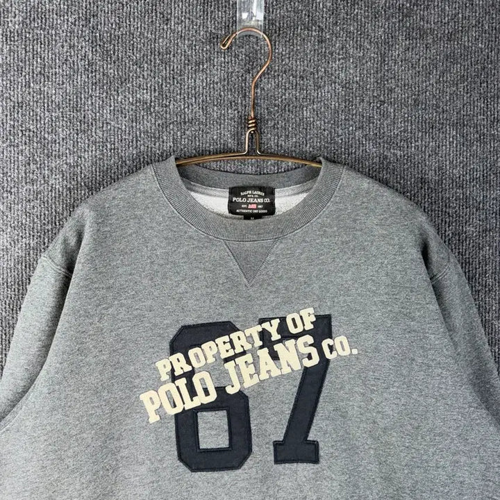 [BUNJANG] Polo Ralph Lauren Jeans Patch Sweatshirt / ( 남성 / M ) 폴로랄츠로렌 진스 패치 맨투맨