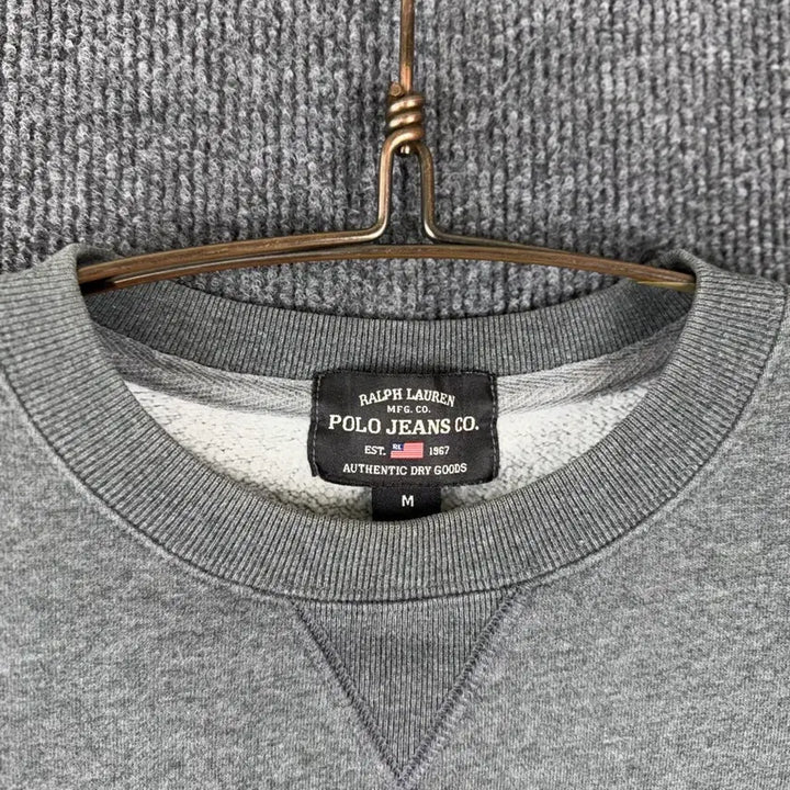 [BUNJANG] Polo Ralph Lauren Jeans Patch Sweatshirt / ( 남성 / M ) 폴로랄츠로렌 진스 패치 맨투맨