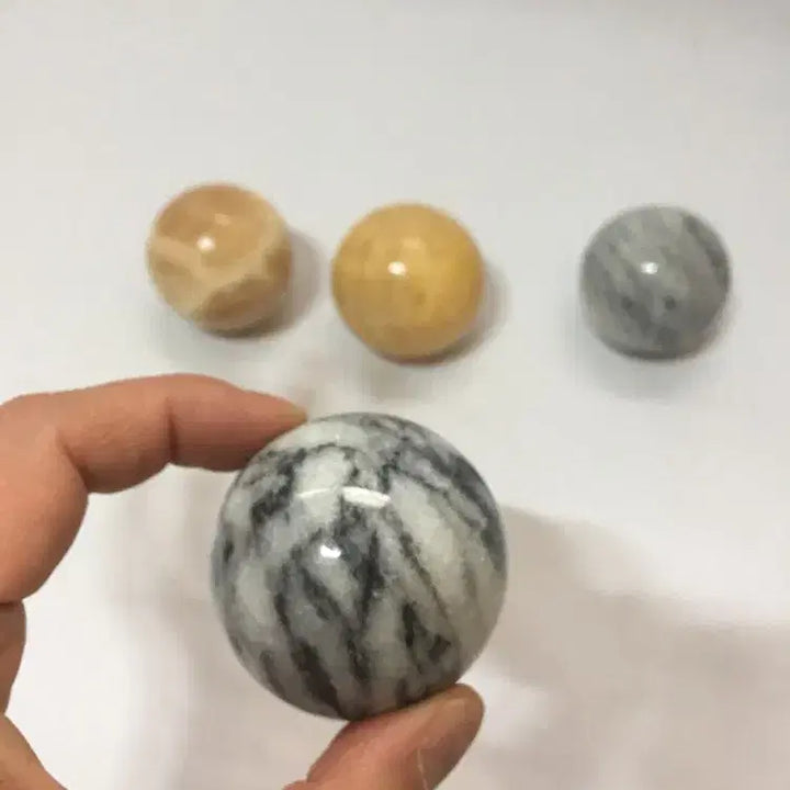 [BUNJANG] Jade and Jade Stone Bundle Set / 황옥과 옥돌 4개 일괄 / 요316