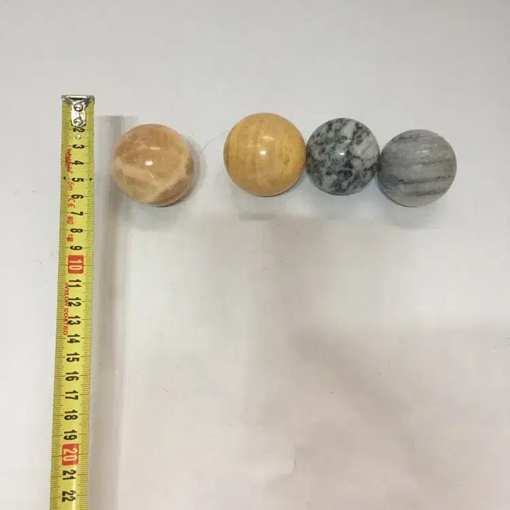 [BUNJANG] Jade and Jade Stone Bundle Set / 황옥과 옥돌 4개 일괄 / 요316