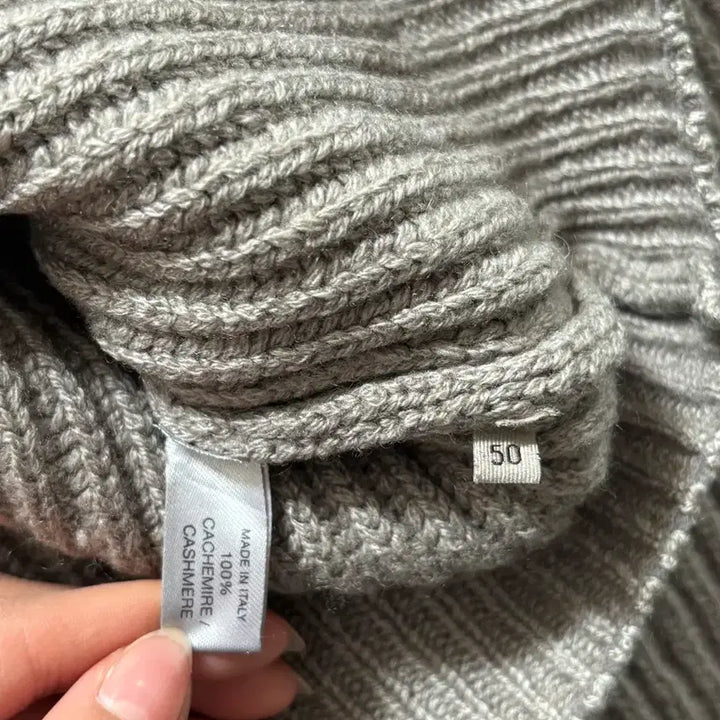 [BUNJANG] BOTTEGA VENETA Cashmere Beige Turtleneck Knit / BOTTEGA VENETA 보테가 베네타 캐시미어 베이지 터틀넥 니트