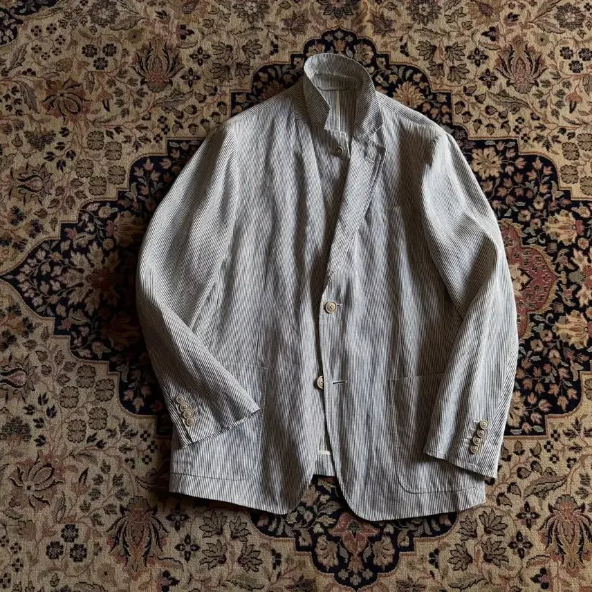 [BUNJANG] Armani Linen Blazer (Men's 105) / 아르마니 린넨 블레이저 남성105