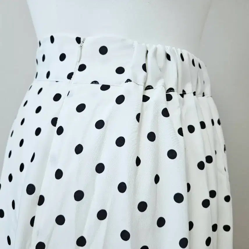 [BUNJANG] Byssiny Dot Frill Skirt / 바이씨니_제작 도트프릴sk