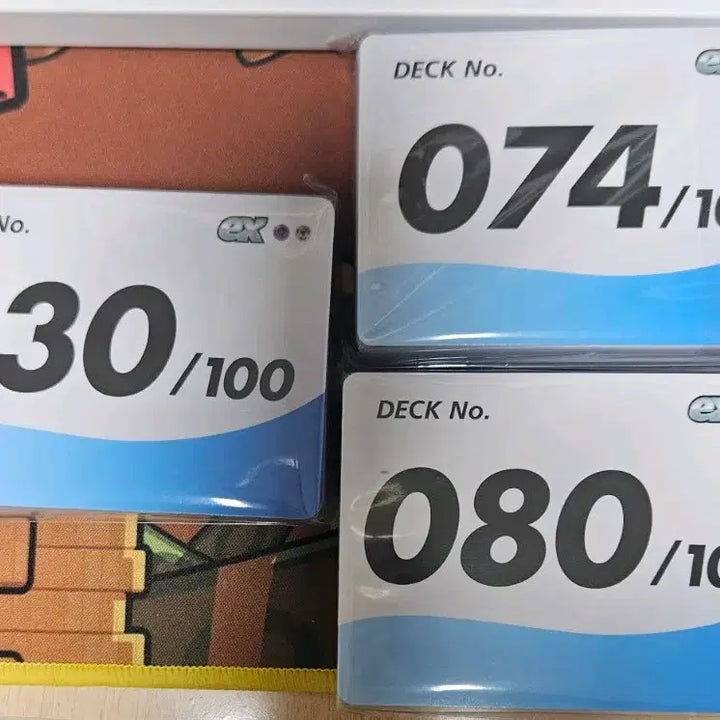 [BUNJANG] Pokemon Card Starter Deck Bundle / 포켓몬카드 100덱 30번 74번 80번