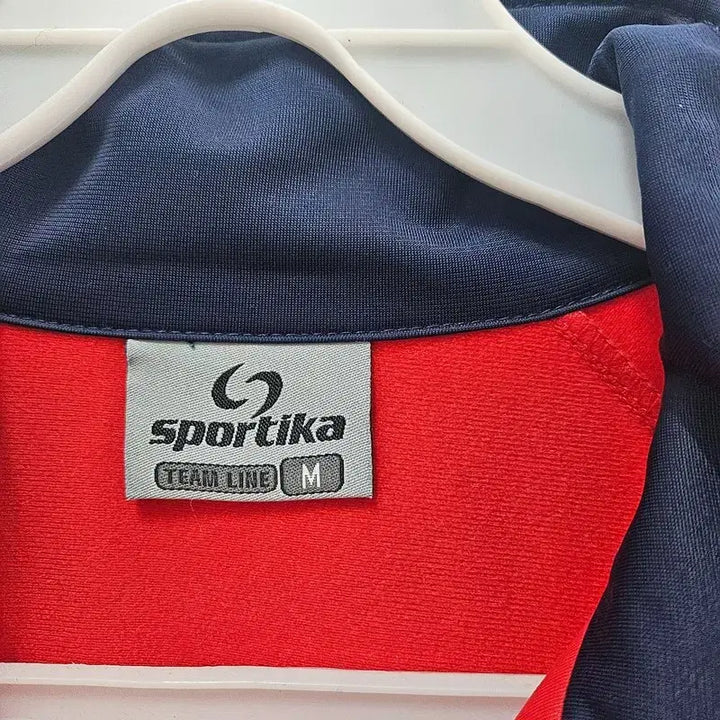 [BUNJANG] SPORTIKA Men's Red Polyester Zip-Up Jacket / SPORTIKA 유럽수입 집업 남 M J3329