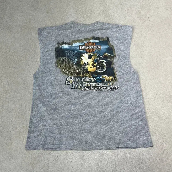 [BUNJANG] Harley-Davidson Printed Tank Top / 할리 데이비슨 프린팅 나시티 s09954