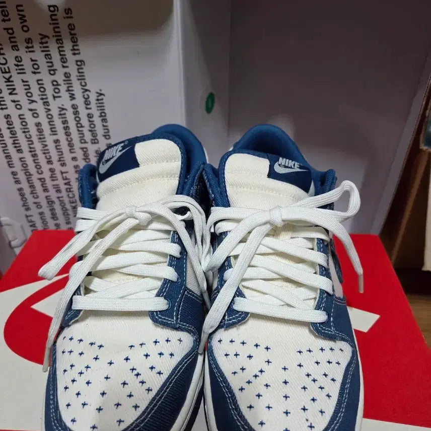 [BUNJANG] Nike Dunk Low Retro SE Industrial Blue (Size 250) Sneakers / 나이키 덩크 로우 레트로 SE 인더스트리얼 블루 (사이즈250)