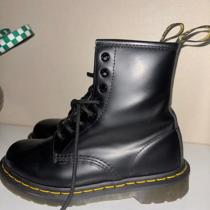 [BUNJANG] Dr. Martens Black Leather Boots / 닥터마틴 블랙 레더 워커