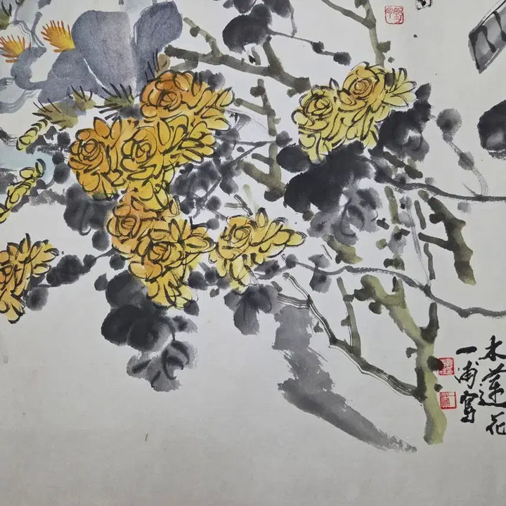 [BUNJANG] Baekpo Gwak Nambae, et al. Collaborative Artwork / 백포 곽남배/주지환/곽창주/곽권옥/김정욱/진품/그림/합작도