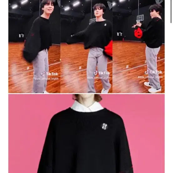 [BUNJANG] Raf Simons Smiley Sleeve Wool Knit (Cropped) / 라프시몬스 자카드 스마일리 슬리브 울니트 (크롭)