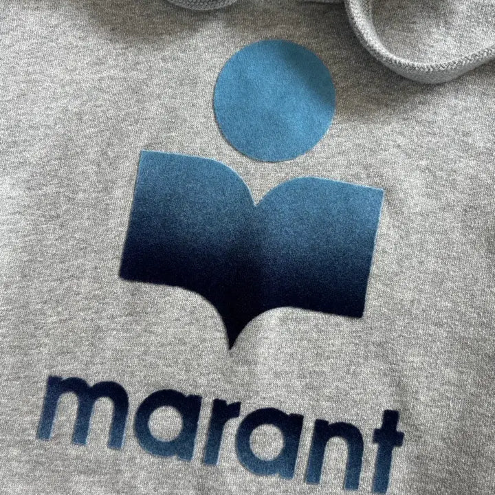 [BUNJANG] Isabel Marant Gray Logo Hoodie / Isabel Marant 이자벨마랑 그레이 로고 후드티