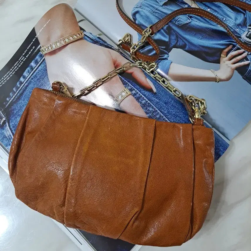 [BUNJANG] Massimo Dutti Chain Shoulder Bag / 마시모두띠 체인 숄더백