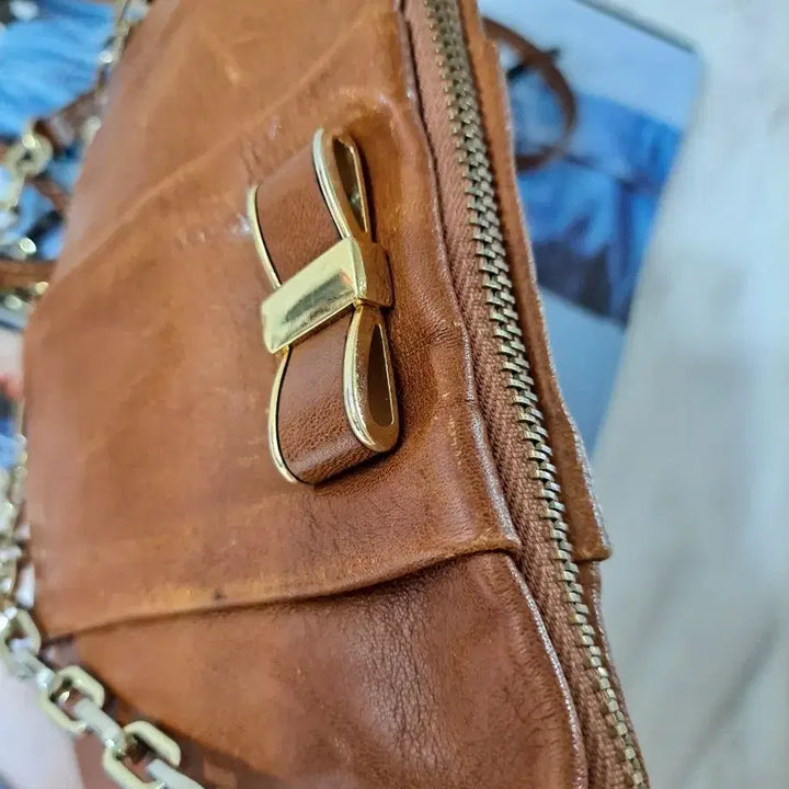 [BUNJANG] Massimo Dutti Chain Shoulder Bag / 마시모두띠 체인 숄더백