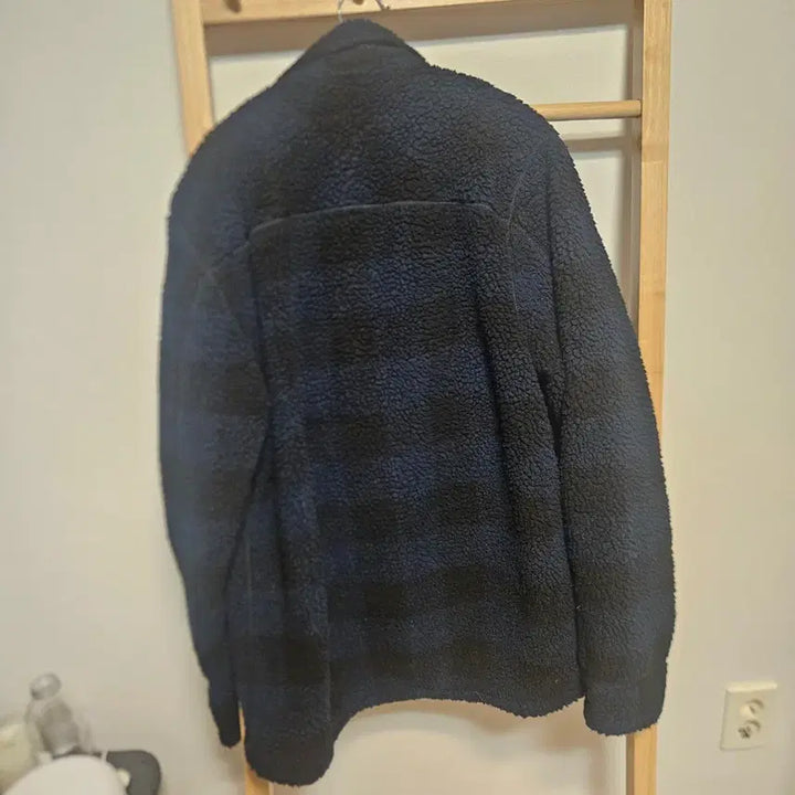 [BUNJANG] GAP Sherpa Checkered Jacket / 갭 GAP 체크 쉐르파 자켓 양털자켓