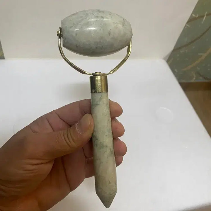 [BUNJANG] Jade Round Massage Tool / 문양이 이쁜 옥으로 된 둥그리 안마기 / 요316