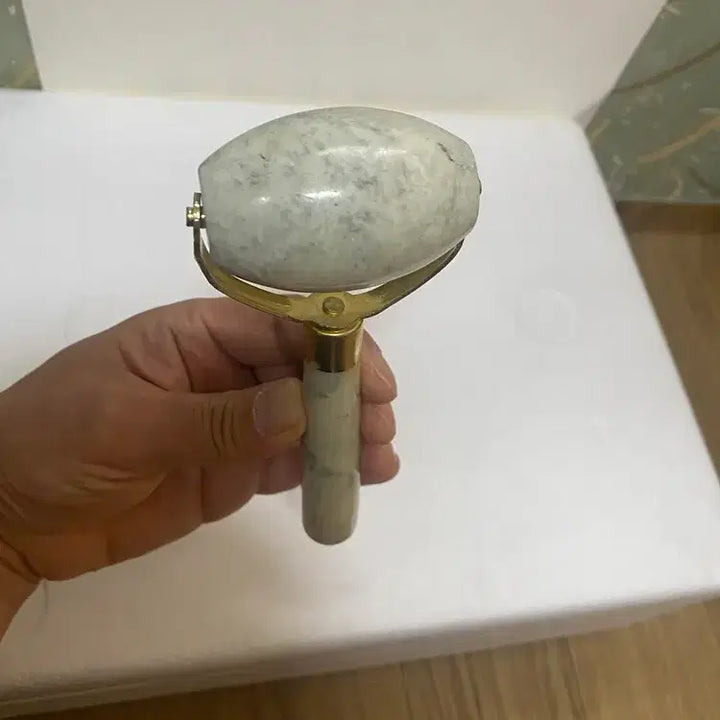 [BUNJANG] Jade Round Massage Tool / 문양이 이쁜 옥으로 된 둥그리 안마기 / 요316