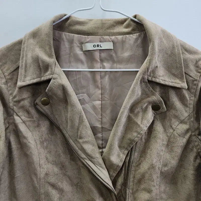 [BUNJANG] Vintage Western Bohemian Suede Rider Jacket / 빈티지 웨스턴 보헤미안 스웨이드 질감 라이더 자켓