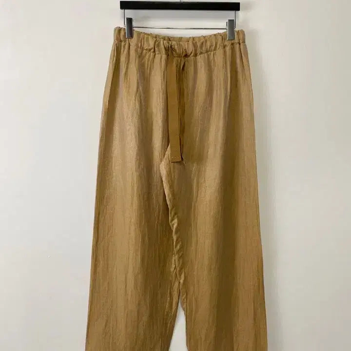 [BUNJANG] Vintage Linen Wide Pants / 빈티지 리넨 와이드 팬츠 made in italy