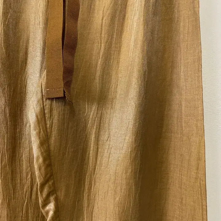 [BUNJANG] Vintage Linen Wide Pants / 빈티지 리넨 와이드 팬츠 made in italy