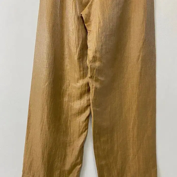 [BUNJANG] Vintage Linen Wide Pants / 빈티지 리넨 와이드 팬츠 made in italy