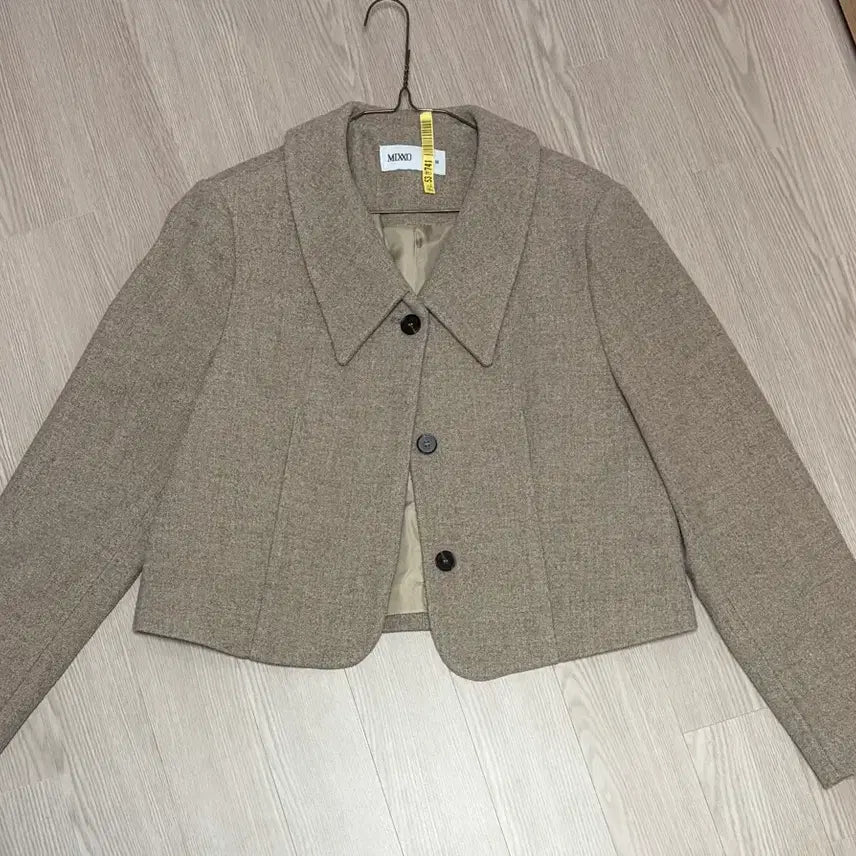 [BUNJANG] MIXXO Short Jacket Brown / MIXXO 숏 자켓 브라운