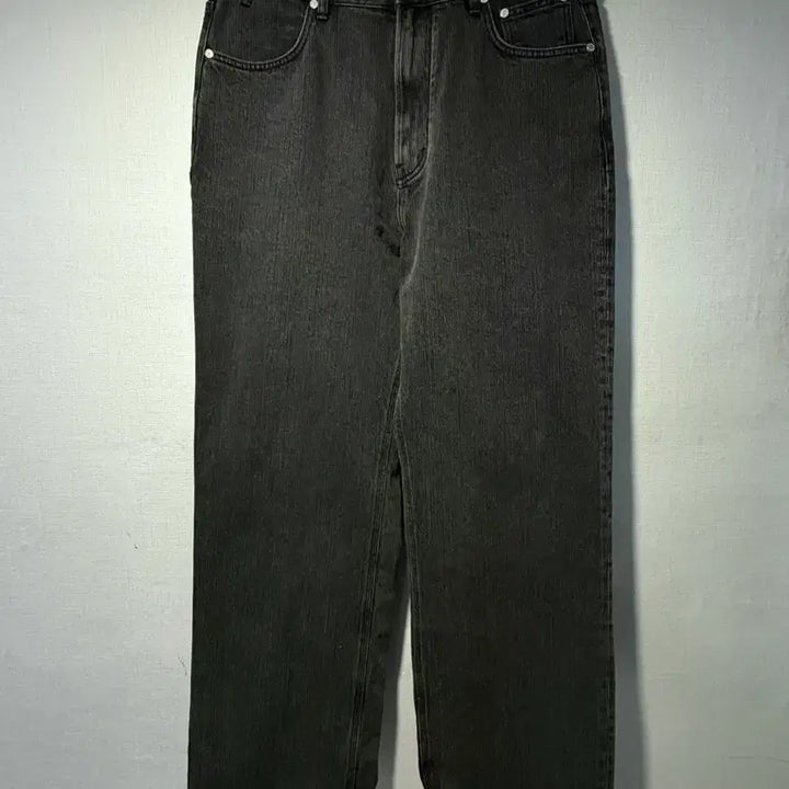 [BUNJANG] STU Straight Denim Pants Green L Size / STU 스트레이트 데님 팬츠 그린 L사이즈 팝니다