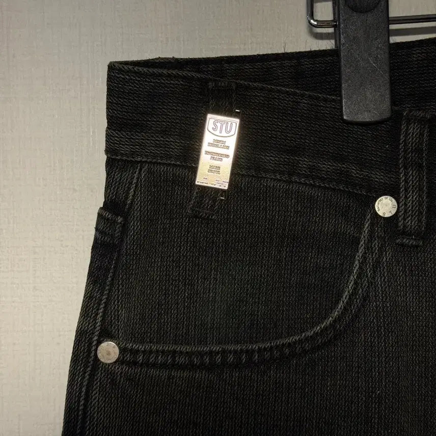 [BUNJANG] STU Straight Denim Pants Green L Size / STU 스트레이트 데님 팬츠 그린 L사이즈 팝니다