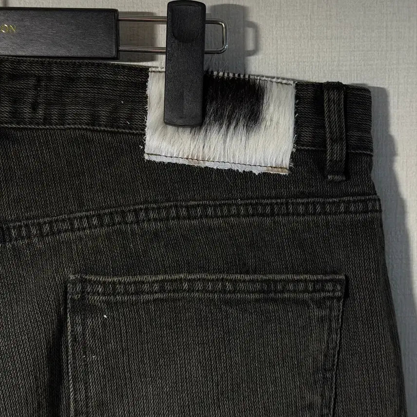 [BUNJANG] STU Straight Denim Pants Green L Size / STU 스트레이트 데님 팬츠 그린 L사이즈 팝니다