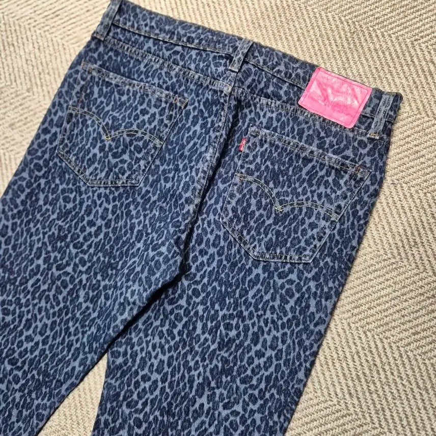 [BUNJANG] Levi's Leopard Premium Line Jeans / 리바이스 레오파드 프리미엄 라인 w35 (A4)