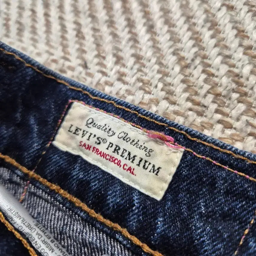 [BUNJANG] Levi's Leopard Premium Line Jeans / 리바이스 레오파드 프리미엄 라인 w35 (A4)